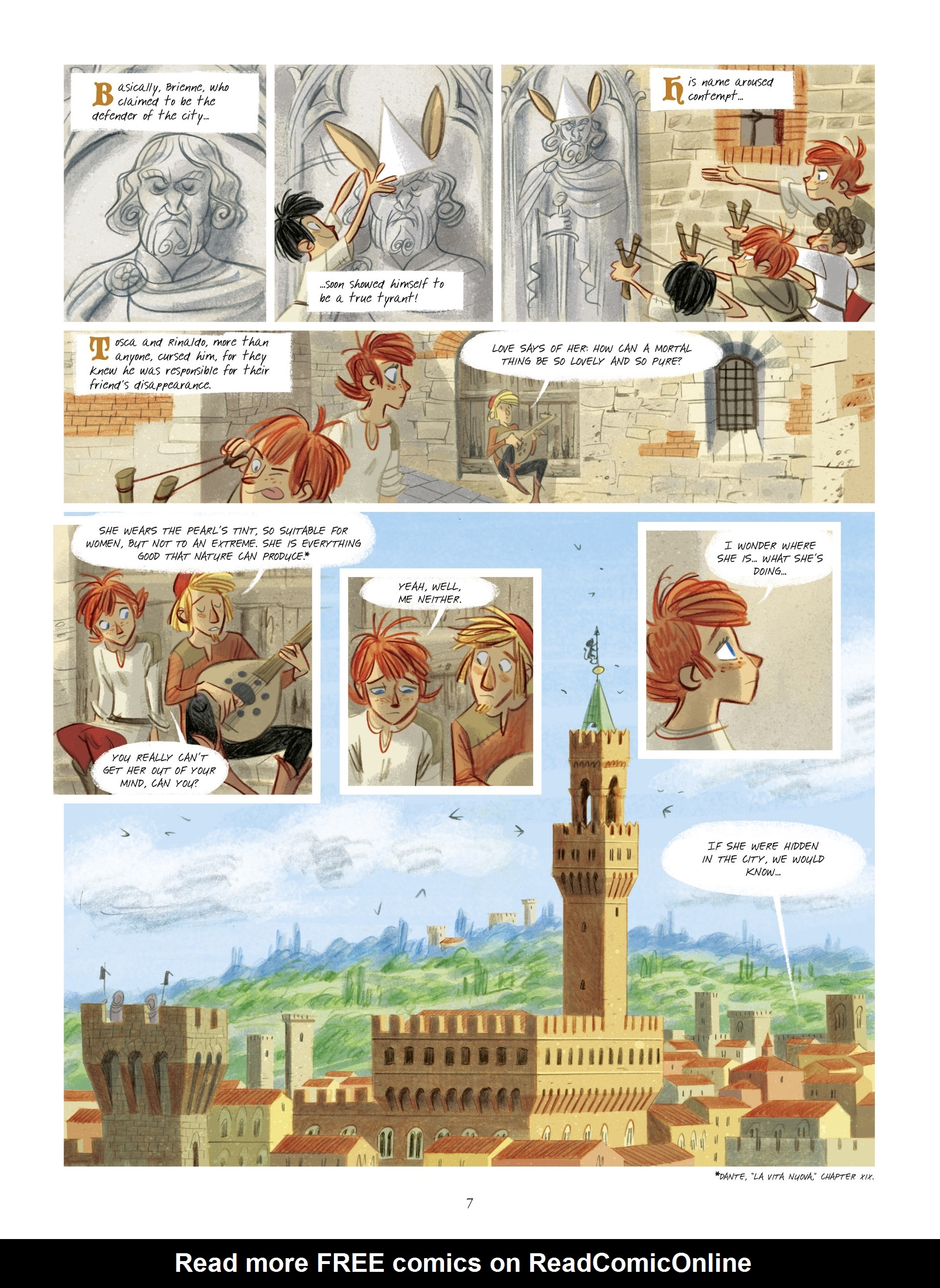 Read online Tosca comic -  Issue #3 - 7