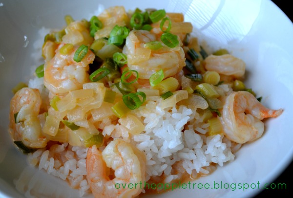 Shrimp in Coconut Sauce by Over The Apple Tree