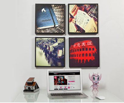 CanvasPOP, printed Instagram photos on canvas