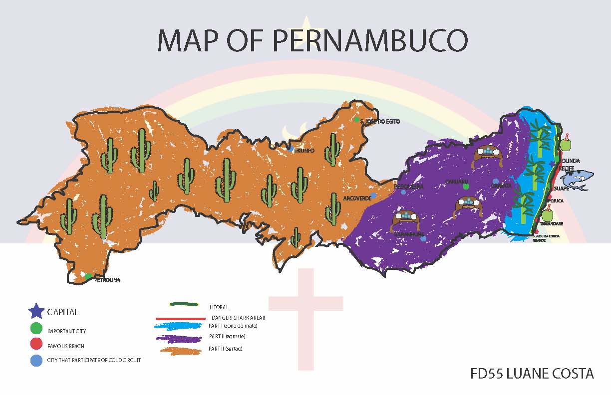 Luane Costa Mapa de Pernambuco Luane Costa Mapa de Pernambuco