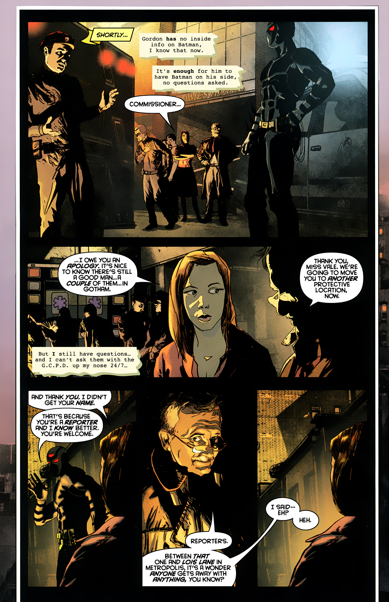 Read online Bruce Wayne: The Road Home comic -  Issue # Issue Commissioner Gordon - 20