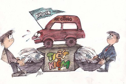 Khoán kinh phí sử dụng xe công: Để tự nguyện hay bắt buộc? - Ảnh 1 Khoan kinh phi su dung xe cong: De tu nguyen hay bat buoc? - Anh 1