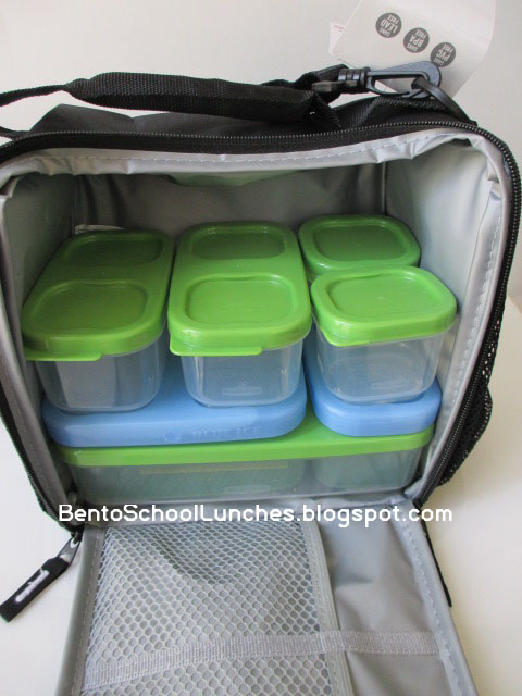 Bento School Lunches : Review: Rubbermaid Lunch Blox And Ice Cream, Cup  Cake Bento Lunch