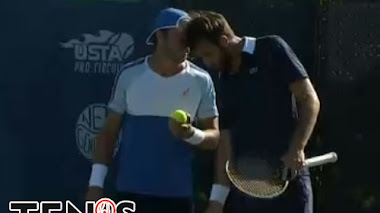 Martín Cuevas por el título de dobles en el Challenger de Sarasota