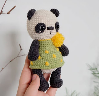 PATRON GRATIS OSO PANDA AMIGURUMI 32838