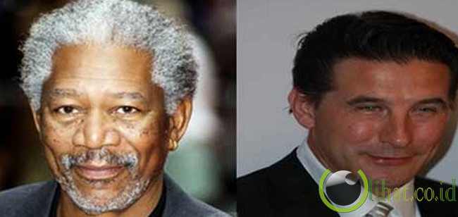Berkencan dengan Morgan Freeman atau Billy Baldwin