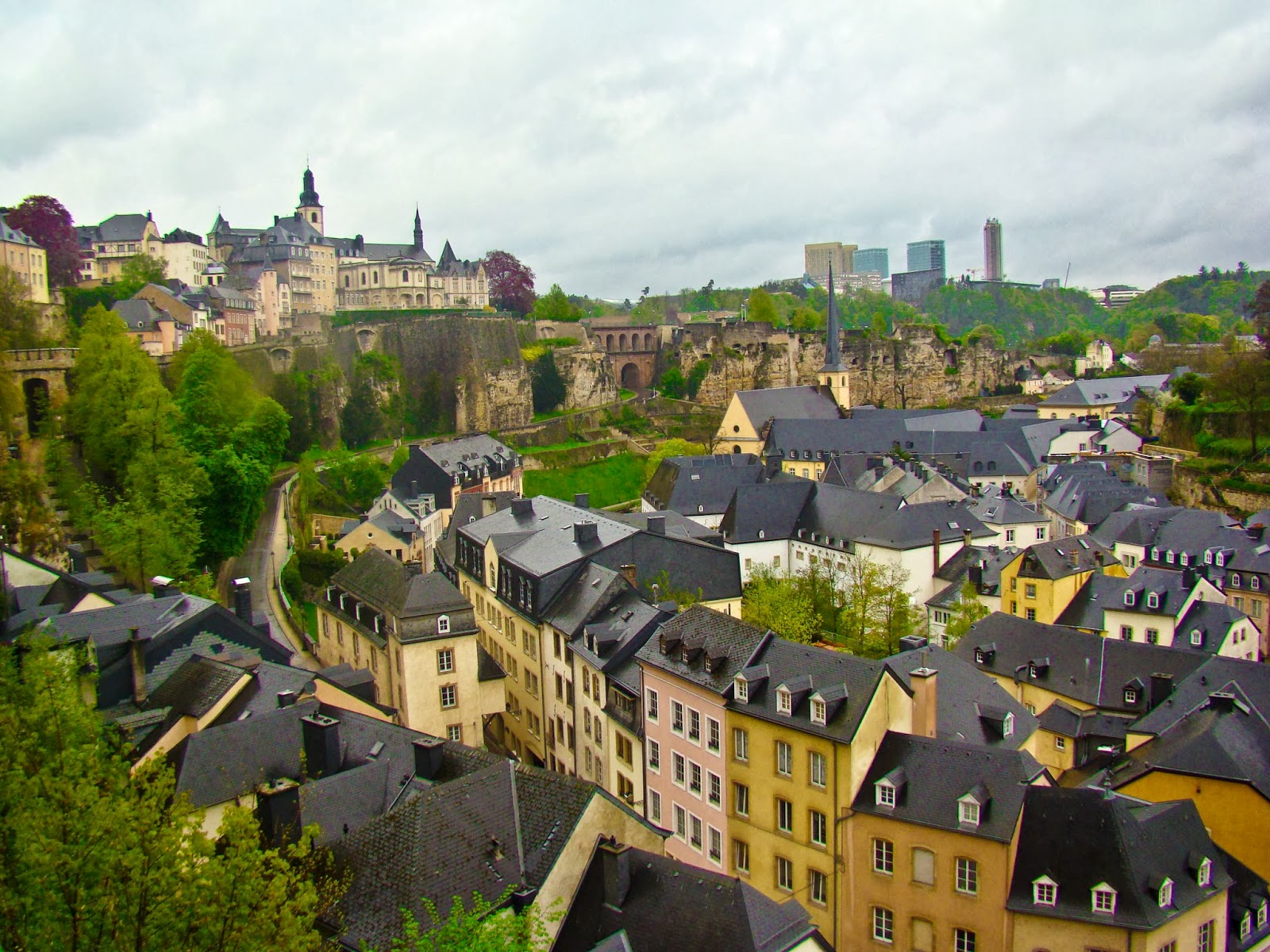 Cidade Do Luxemburgo A Gibraltar Do Norte