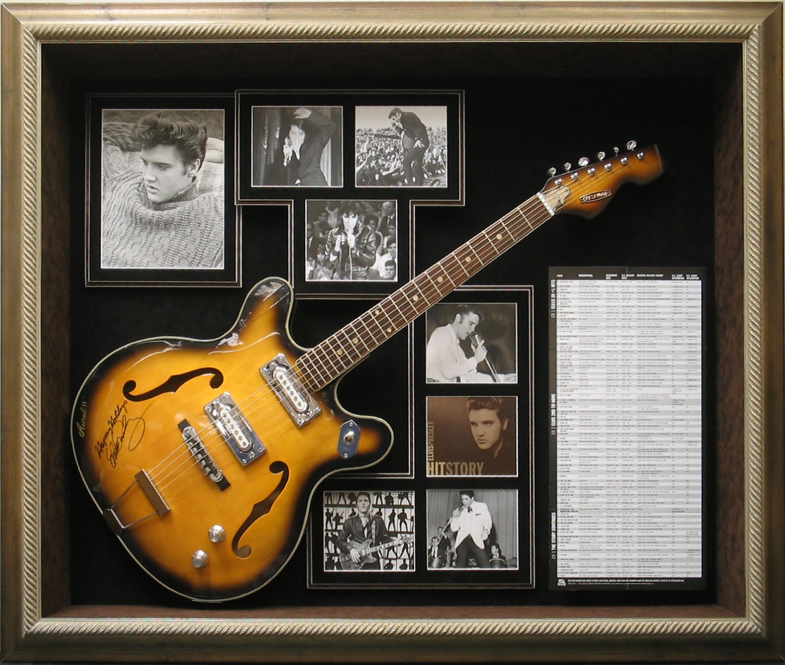 The Custom Guitar Display Case CSD Framing