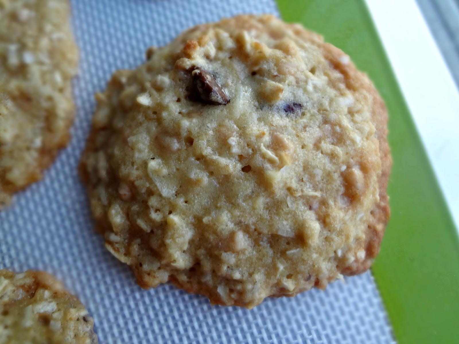 The Cooking Actress Coconut Toffee Oatmeal Chocolate Chip Cookies