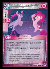 My Little Pony Pinkie Pie & Twilight Sparkle, Bait and Switch Seaquestria and Beyond CCG Card