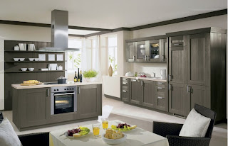 kitchen cabinets modern gray