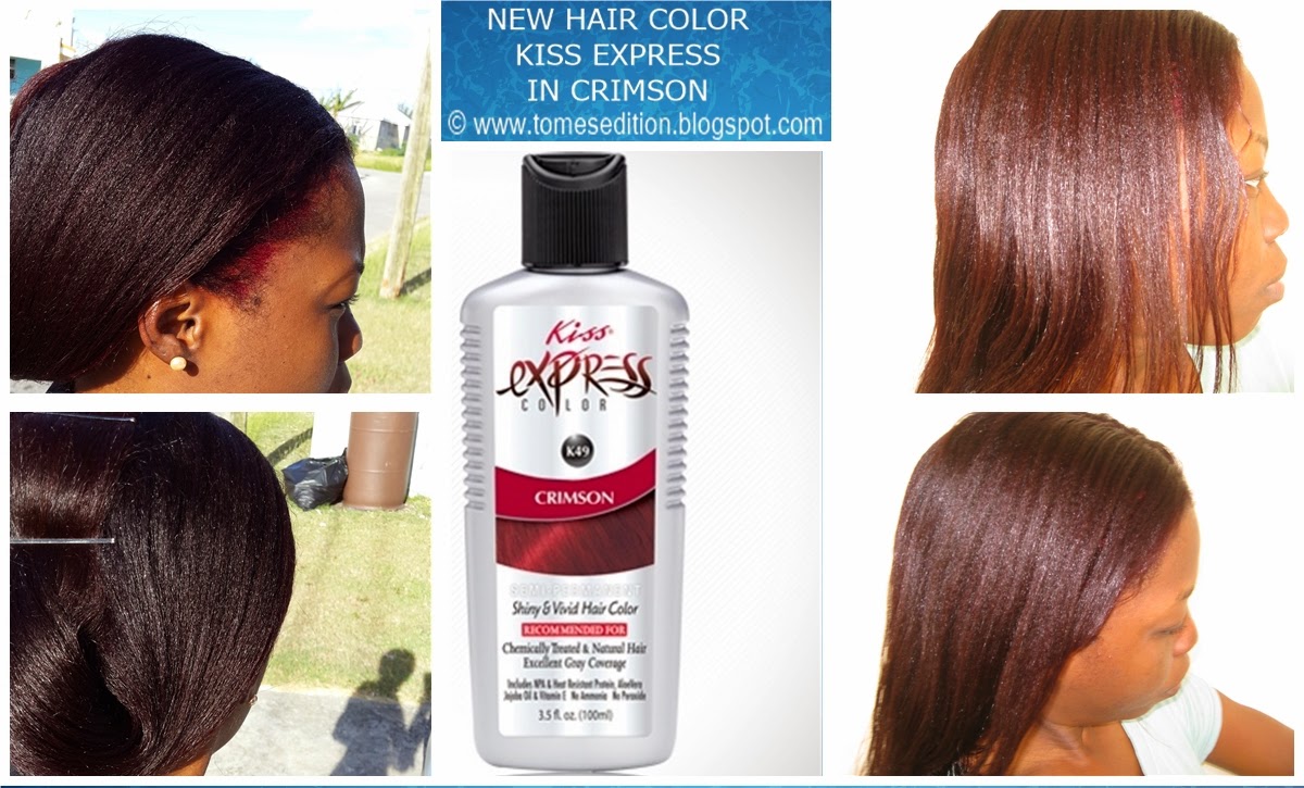 Tomes Edition: Hair Color | Kiss Express Color in Crimson…