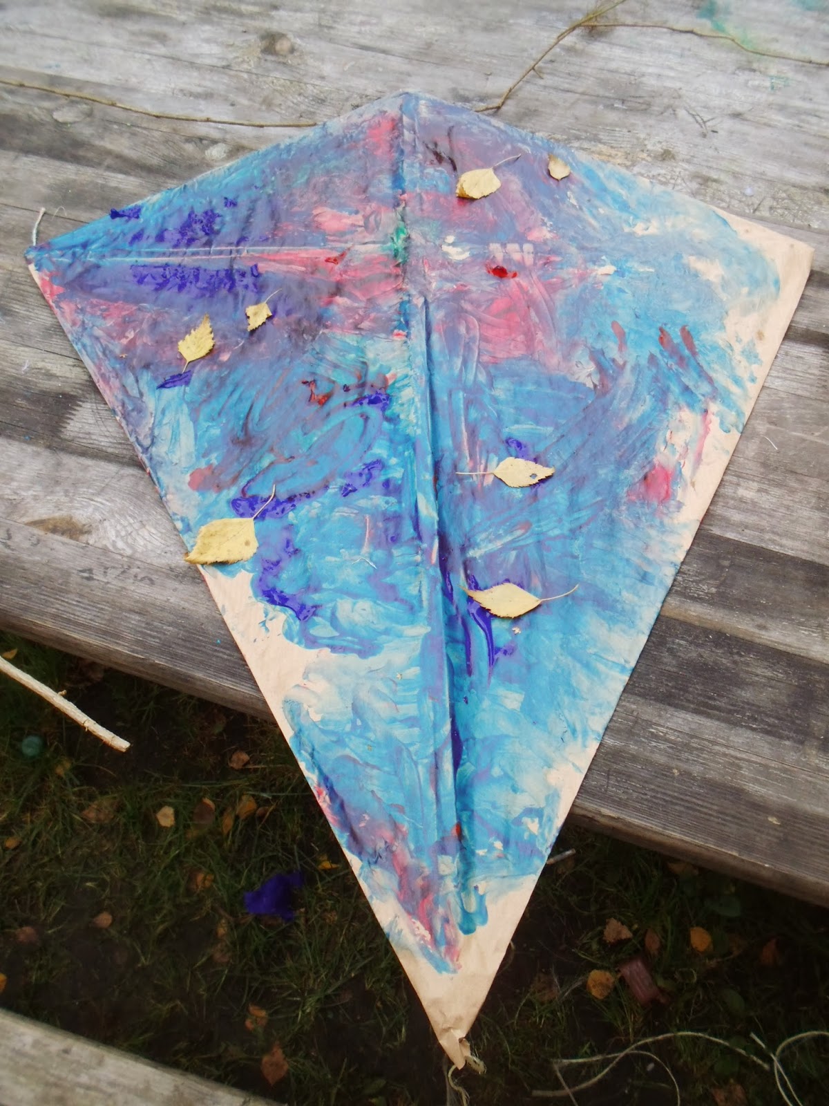  So iss auch hübsch!: 1. Basteltag Drachenbau Bildidee 