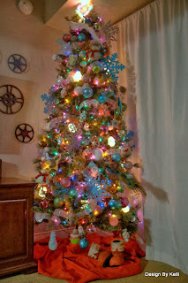 Vintage Christmas tree
