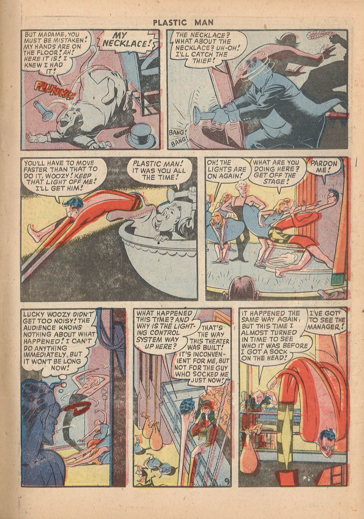 Read online Plastic Man (1943) comic -  Issue #15 - 23