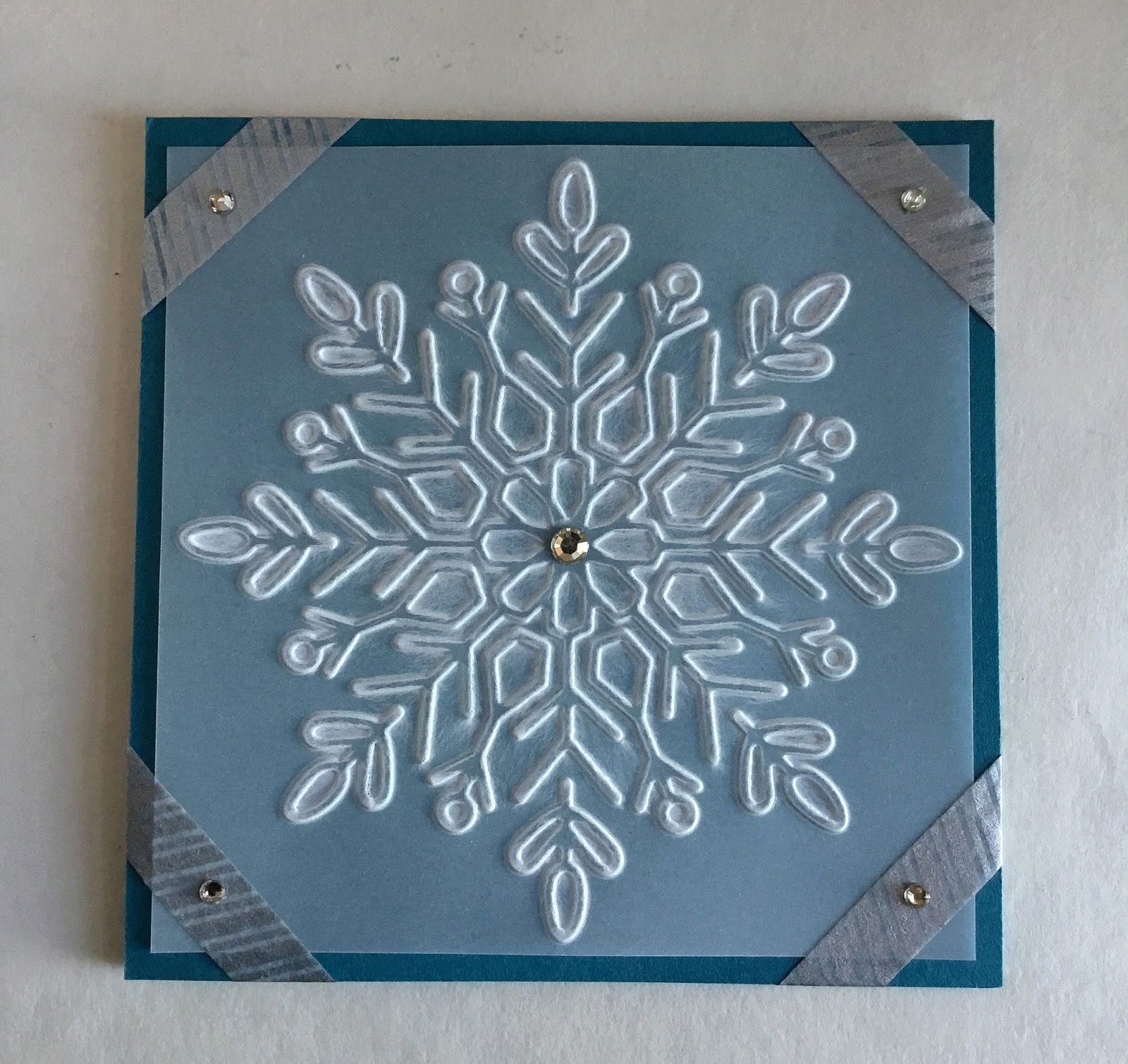 Paper Seedlings EMBOSSED VELLUM SNOWFLAKE