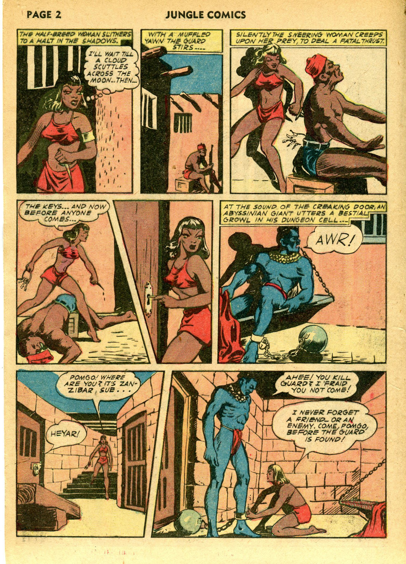 Read online Jungle Comics comic -  Issue #39 - 4