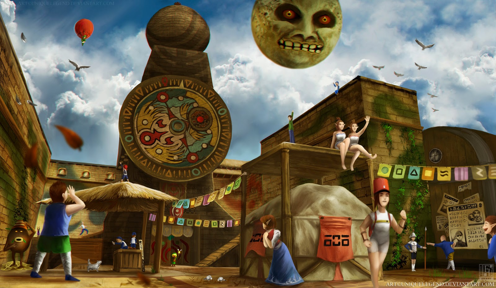 Contagem de tempo da cidade Clock Town pode ter sido removida no remake ...