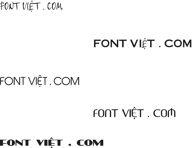 Bộ Font Việt hóa Bộ Font Việt Hóa