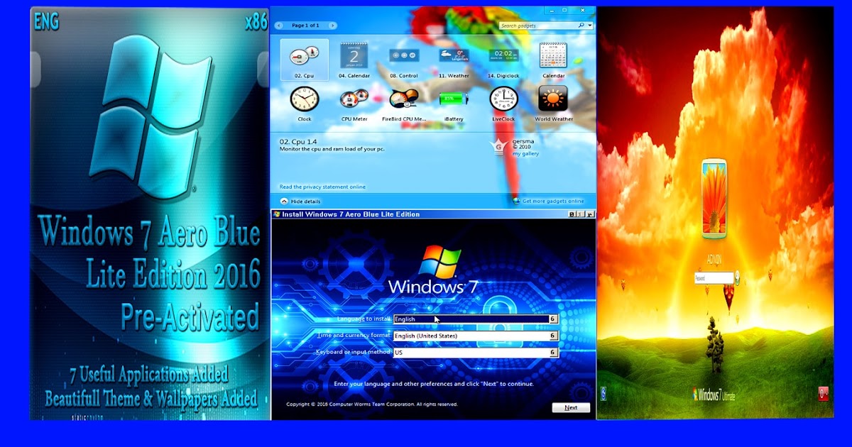 Windows 7 Alienware Blue Edition ISO x86 Windows 7 Alienware Blue Edition ISO x86