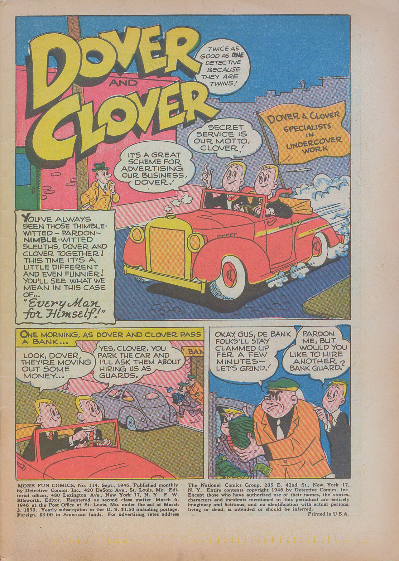 Read online More Fun Comics comic -  Issue #114 - 3