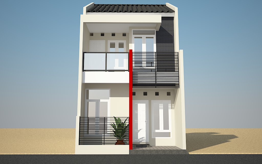 Beberapa Ide Dan Rumah Minimalis 2 Lantai Type 70 Terbaru Tampak