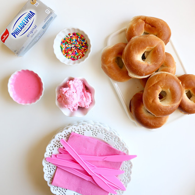 Easy NoBake Bagel Donuts The Lindsay Ann