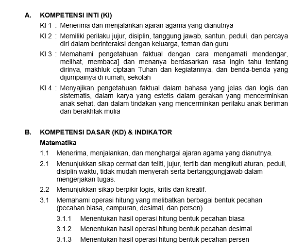 Download Rpp Kurikulum 2013 Kelas 6 Sd Semester 1 Revisi