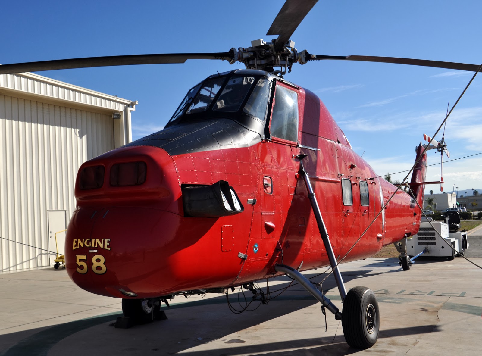 Just A Car Guy: Engine 58, a Sikorsky 58t now rented for firefighting ...