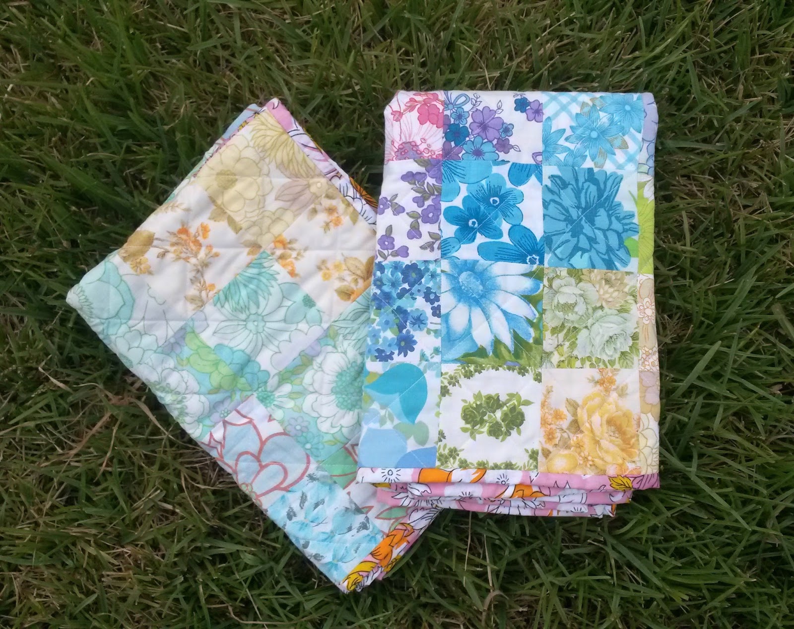 Vintage Sheet Quilts