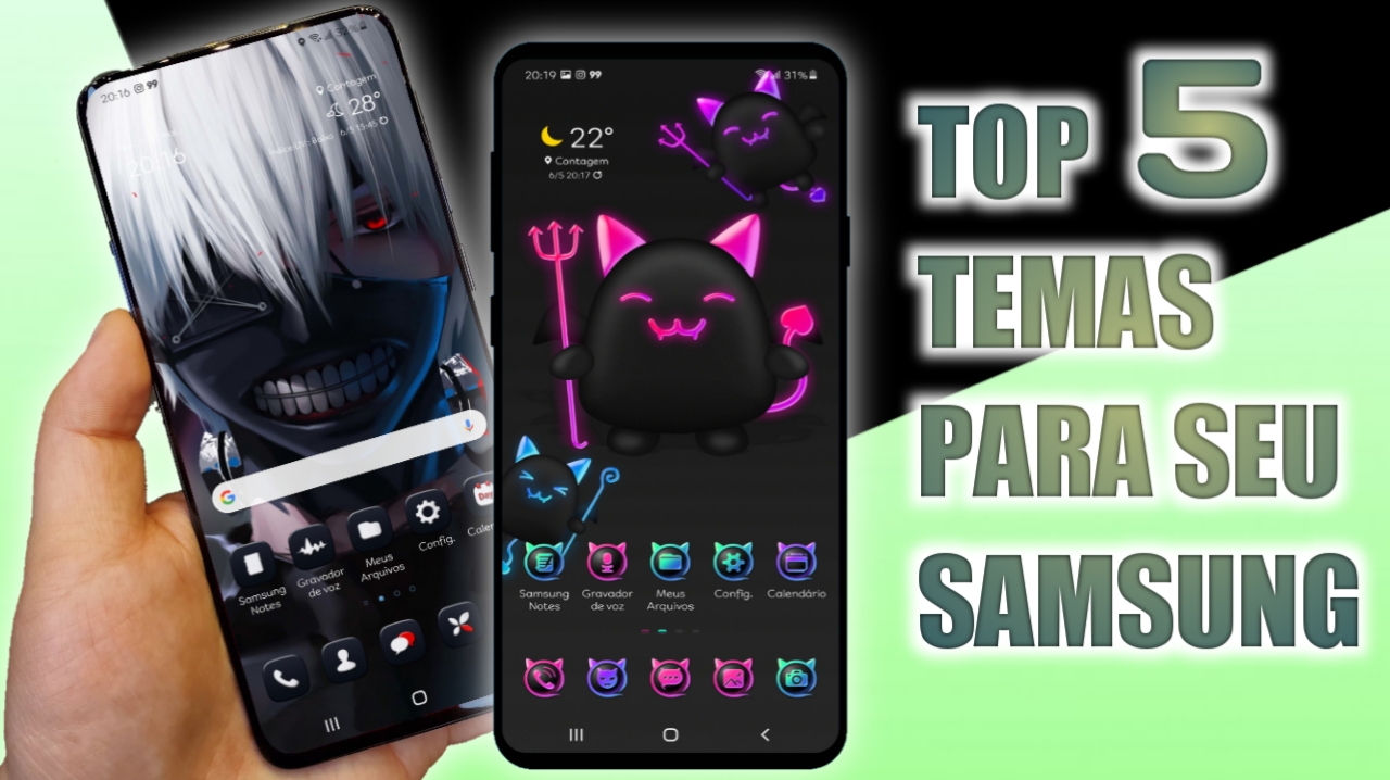 TOP 5 Temas para o nosso Samsung