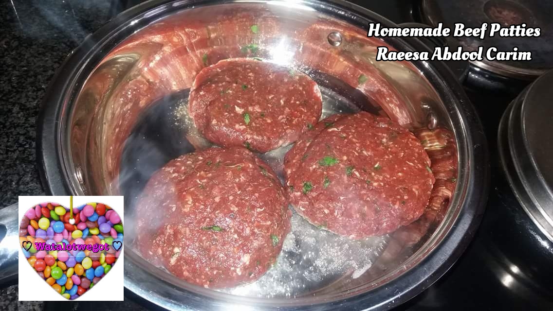 Watalotwegot Homemade Beef Patties