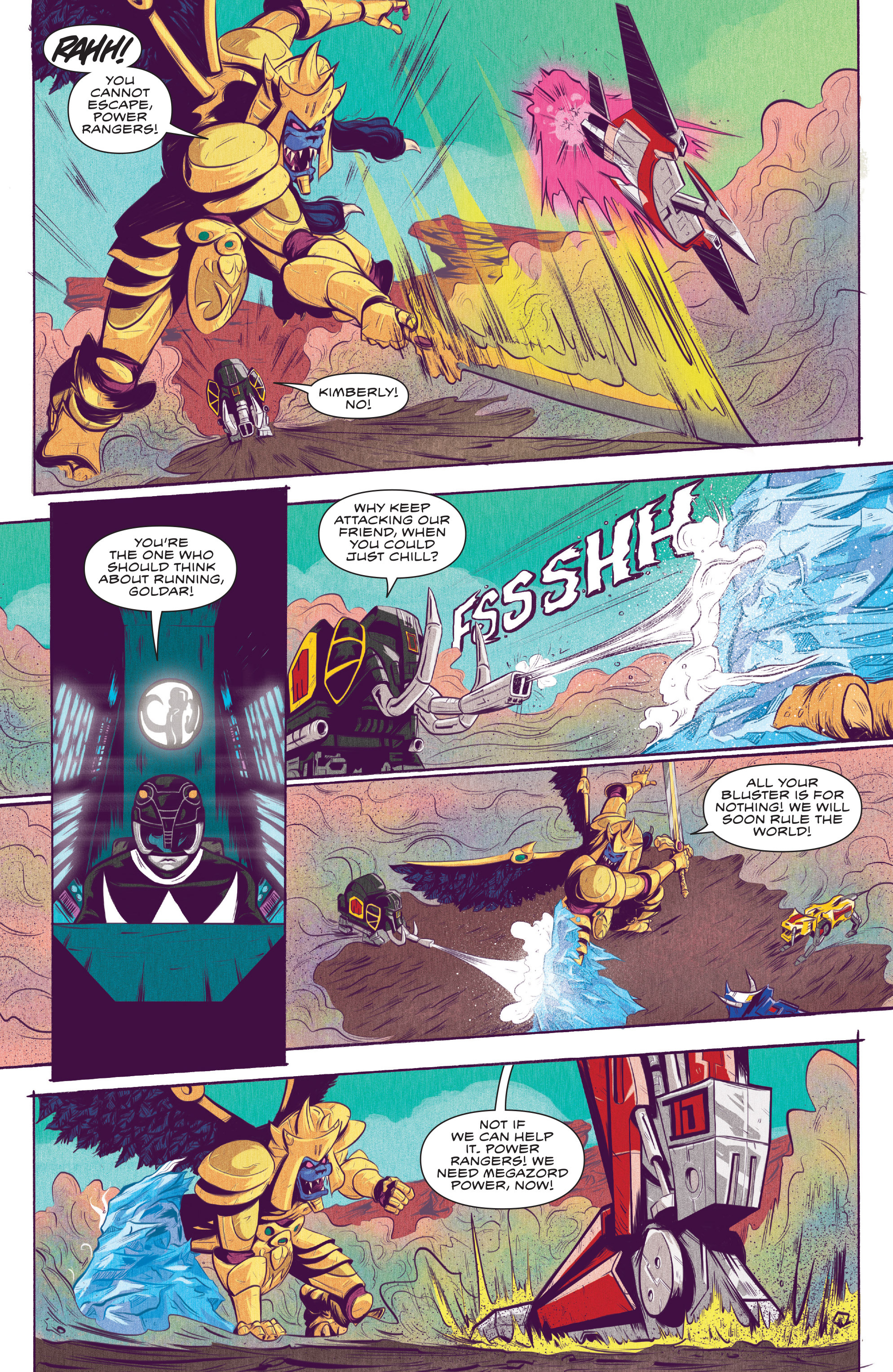 Read online Mighty Morphin Power Rangers comic -  Issue #0 - 21