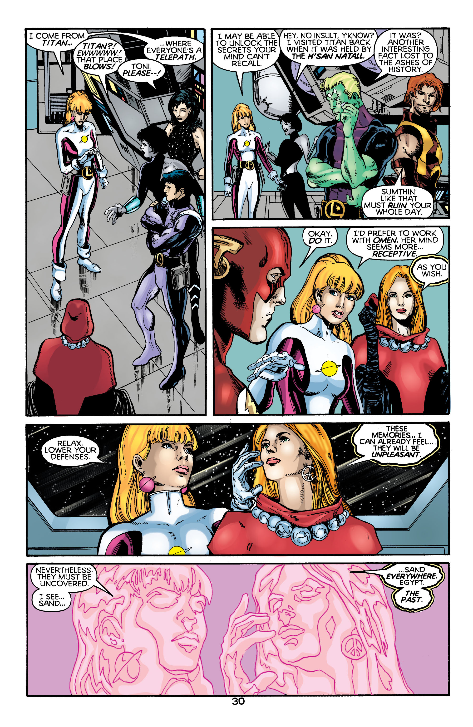 Read online Titans/Legion of Super-Heroes: Universe Ablaze comic -  Issue #1 - 31