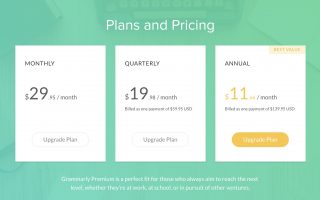 Grammarly Plans & Pricing Grammarly Plans & Pricing