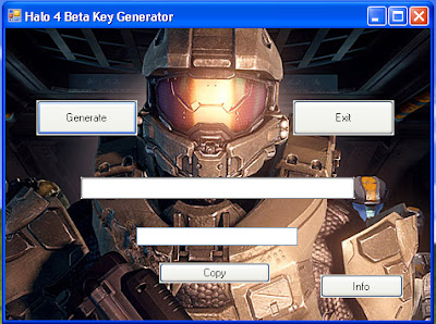 halo beta generator key