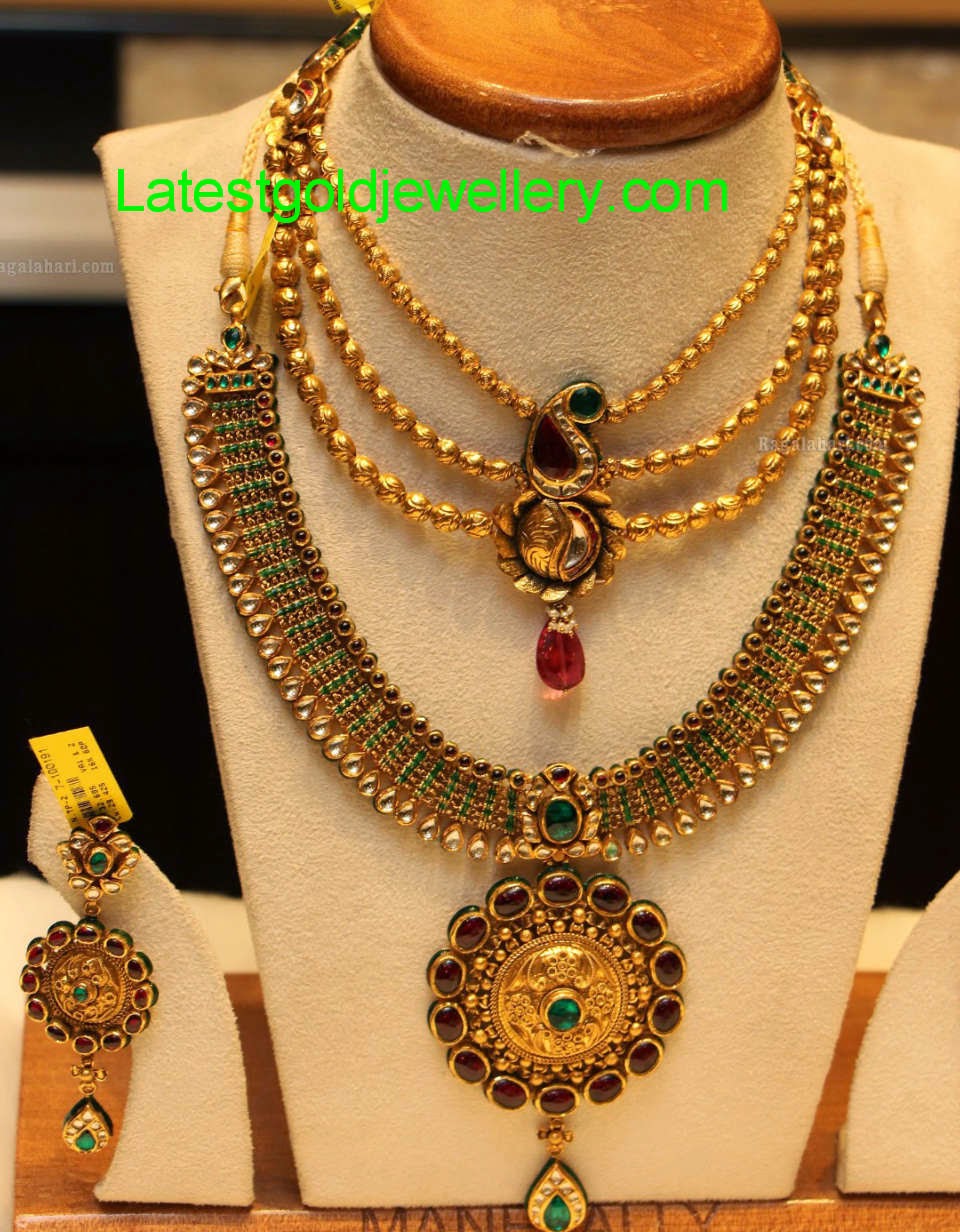 Latest antique necklace Clearance
