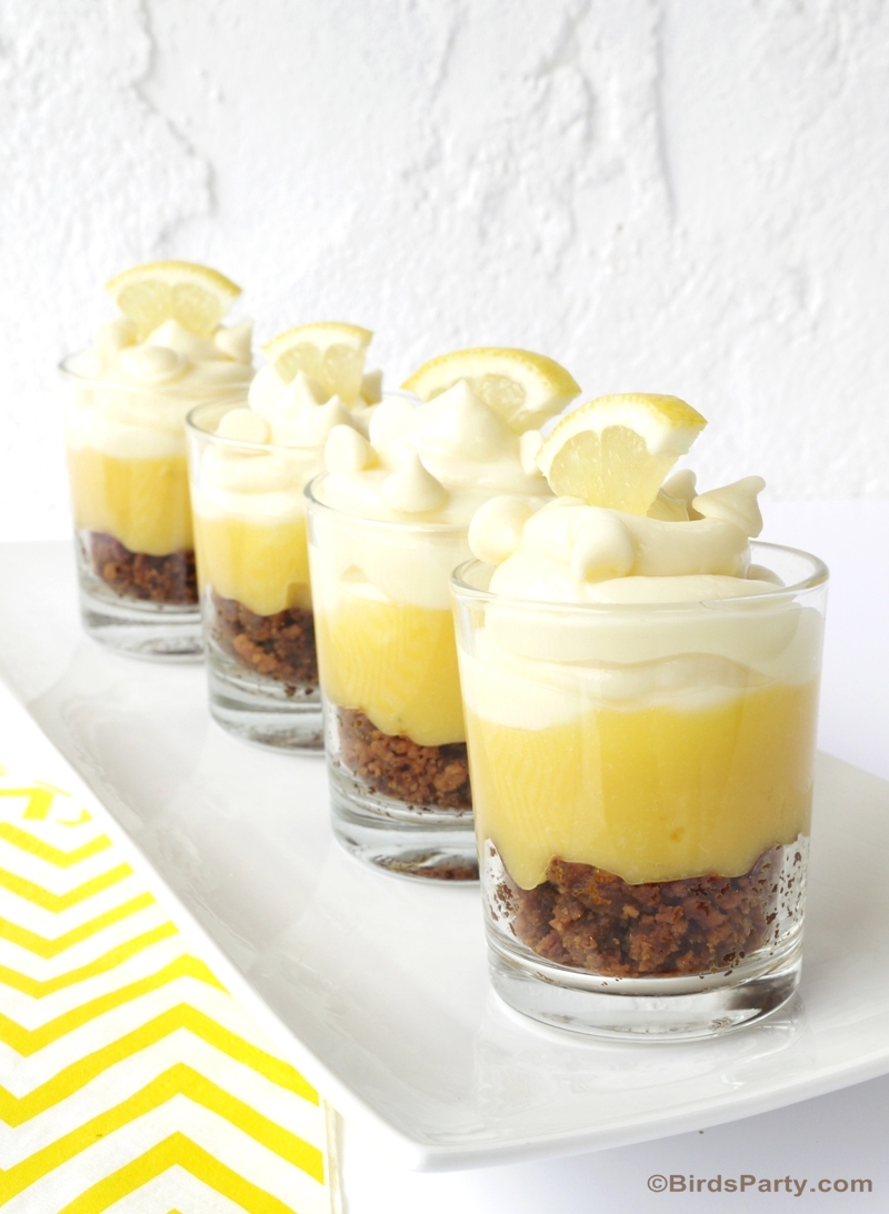 NO-BAKE Summer Recipe: White Chocolate & Lemon Cheesecake Parfaits ...