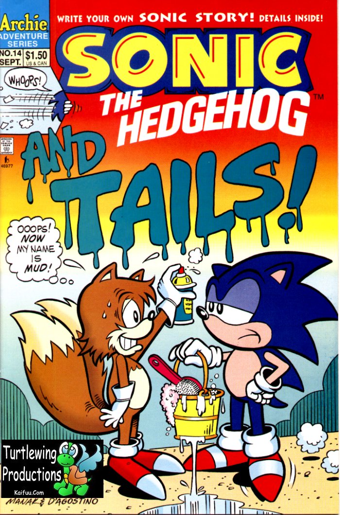 Read online Sonic The Hedgehog comic -  Issue #14 - 1
