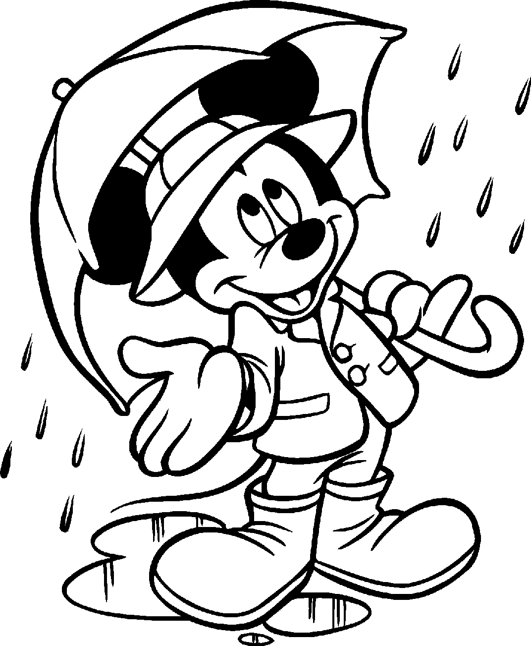 Mickey Mouse Coloring Pages Printable - Customize and Print