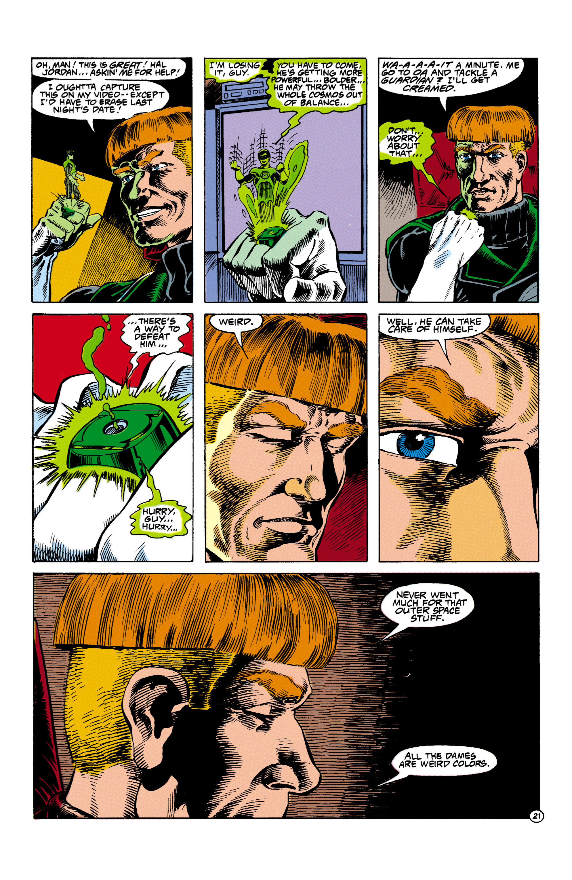 Read online Green Lantern (1990) comic -  Issue #5 - 22