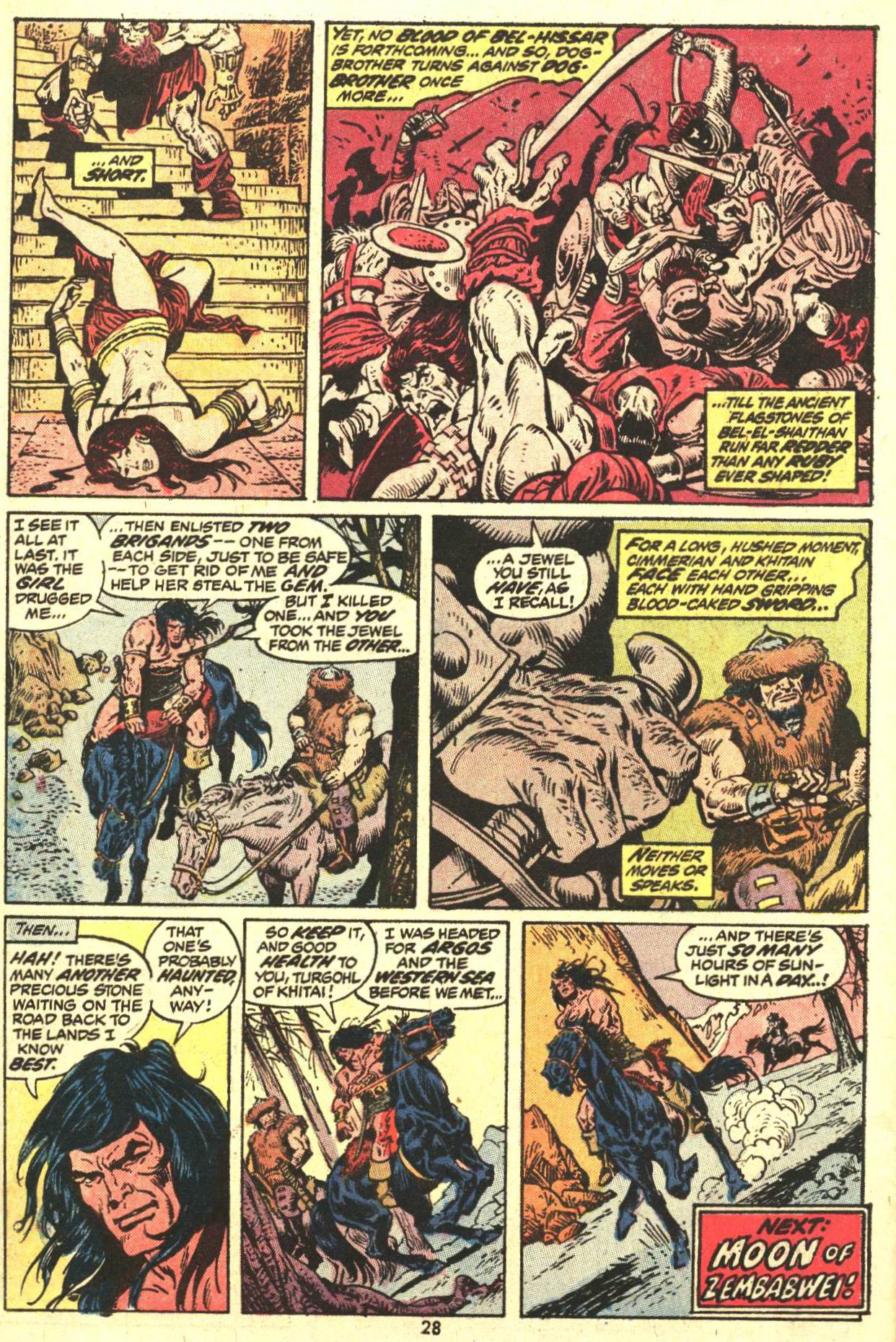 Read online Conan the Barbarian (1970) comic -  Issue #27 - 21
