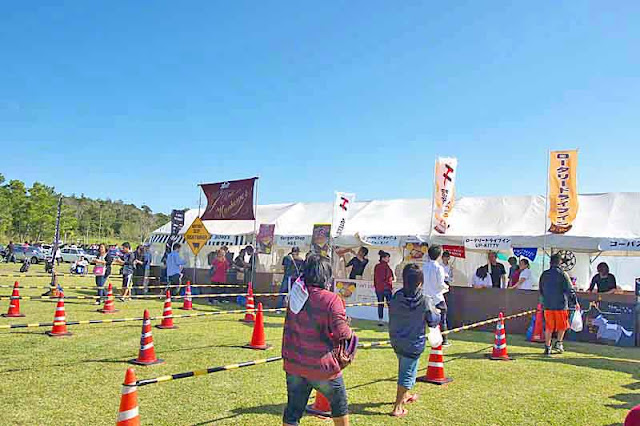 festival, tents, food, short lines