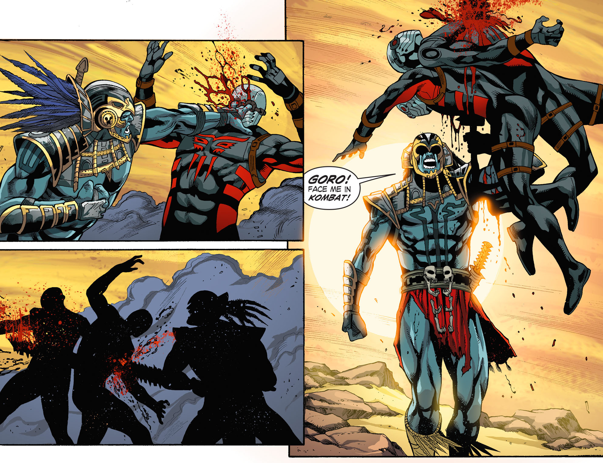 Read online Mortal Kombat X [I] comic -  Issue #8 - 13