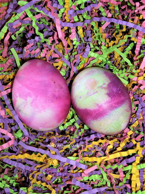 You can make marbled eggs and tie-dyed eggs with everyday ingredients from your pantry. These techniques produce beautiful eggs that look like they came from a fancy egg dyeing kit.