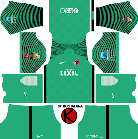 Kashima Antlers 鹿島アントラーズ 2017 - Dream League Soccer Kits