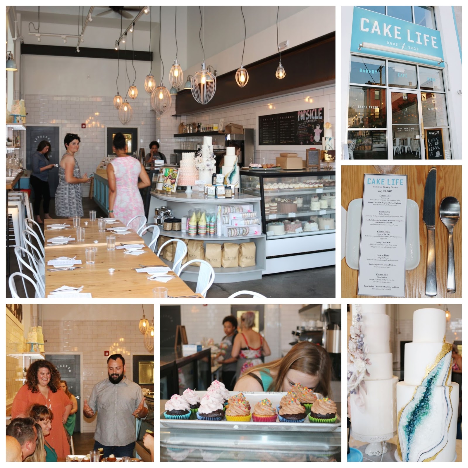 Belly of the Pig Cake Life Bake Shop Summer Dessert & Booze Pairing