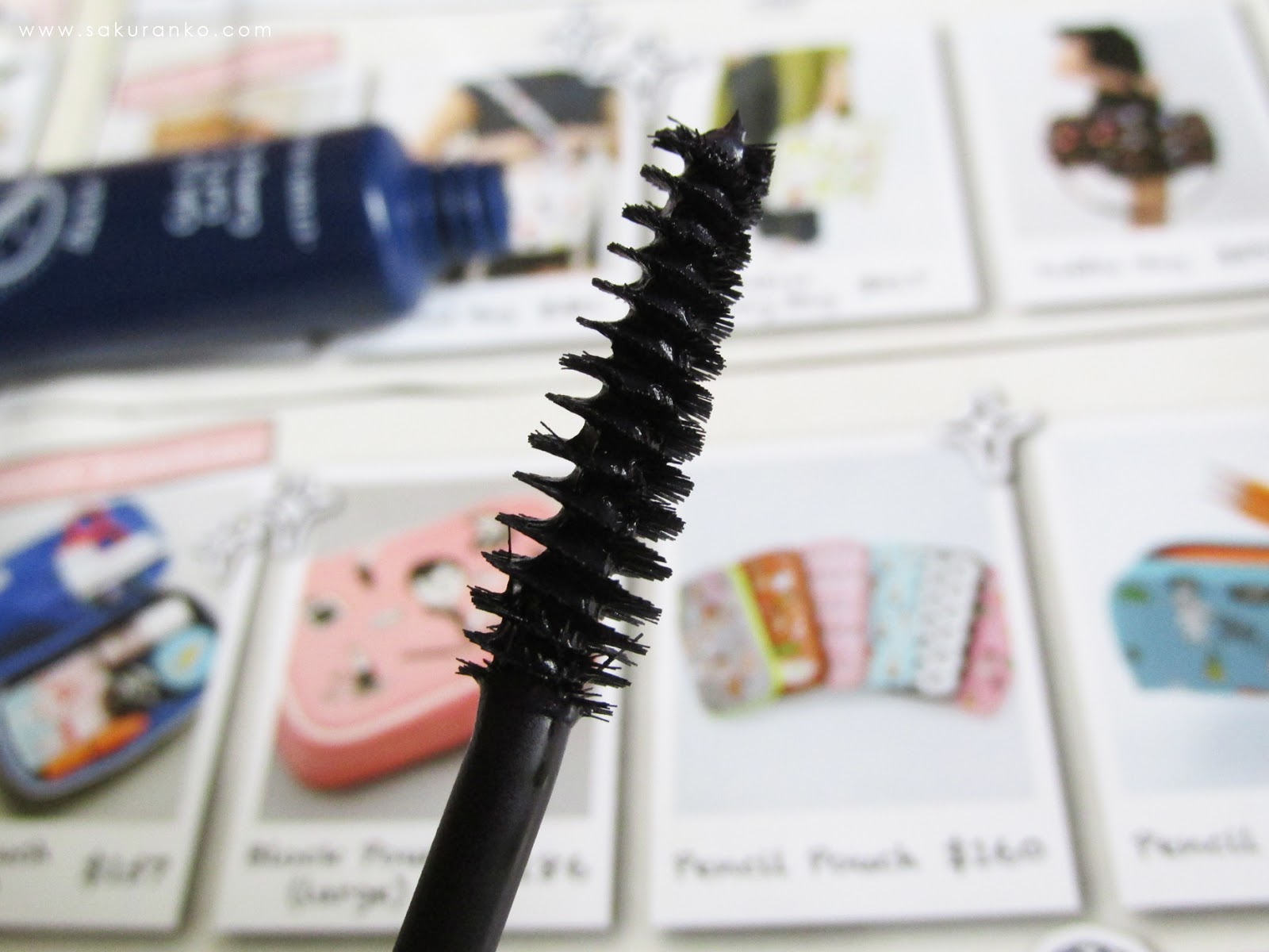 Sakuranko [JOLSE] ETUDE HOUSE Dr. Mascara Color Fixer "Dark Navy" Review