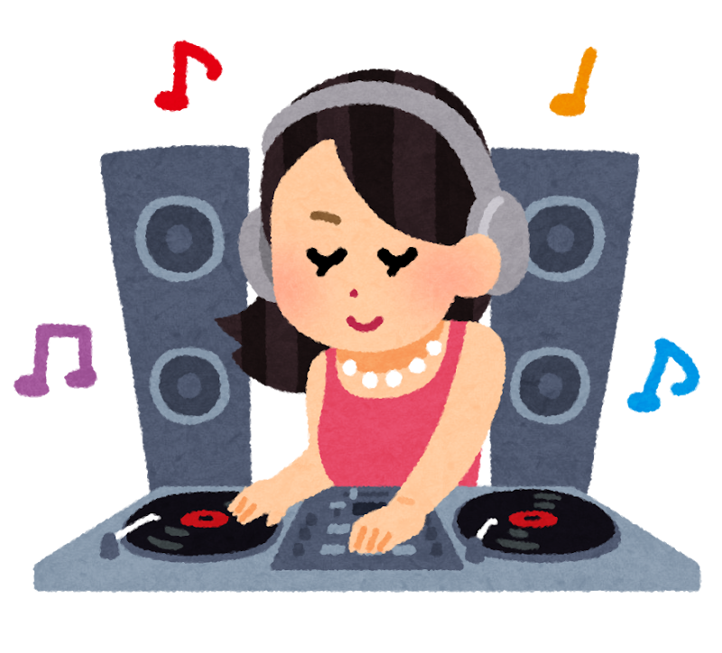 50 Dj イラスト かわいい かっこいい無料イラスト素材集