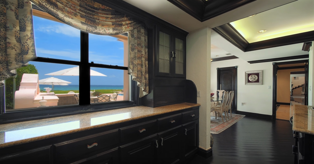 Tour 577 Ocean Blvd, Golden Beach, FL vs. 34 Mansion Interior Design Photos
